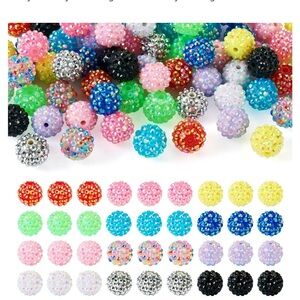 Colorful Beaded Craft Supplies